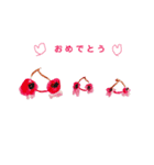 うなの絵とかかぞく（個別スタンプ：5）