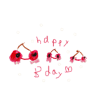 うなの絵とかかぞく（個別スタンプ：6）