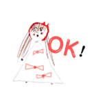 こどものお絵かき★  〜きもち、あいさつ〜（個別スタンプ：2）