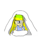 ペーパーちゃん（個別スタンプ：4）