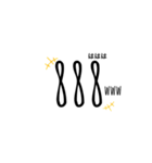 数字で文字（個別スタンプ：12）