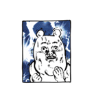 【漫画】感情を失ったクマ（個別スタンプ：25）