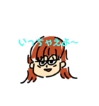 クマクマりおたん（個別スタンプ：9）