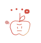 りんごとーなつ❤️（個別スタンプ：1）