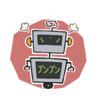 気持ちを伝えるロボットLINEスタンプ（個別スタンプ：3）