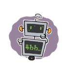 気持ちを伝えるロボットLINEスタンプ（個別スタンプ：7）