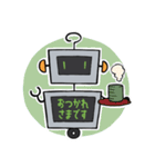 気持ちを伝えるロボットLINEスタンプ（個別スタンプ：10）