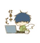 森のくまさんとの暮らし（個別スタンプ：25）