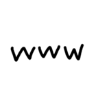 へなちょこっぽい文字だね（個別スタンプ：10）