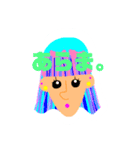 アバンギャルドな彼女たち。（個別スタンプ：2）