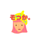 アバンギャルドな彼女たち。（個別スタンプ：3）