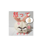 青目うさぬいと赤目うさぬい（個別スタンプ：5）