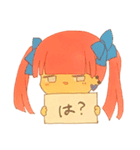 ぴんくついんてーるがーる（個別スタンプ：5）