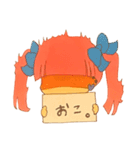 ぴんくついんてーるがーる（個別スタンプ：6）