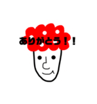 アフロ兄弟①（個別スタンプ：3）