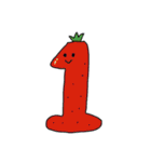 かわいい数字（個別スタンプ：1）