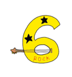 かわいい数字（個別スタンプ：6）