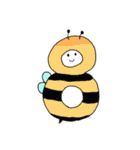 かわいい数字（個別スタンプ：8）