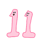 かわいい数字（個別スタンプ：11）