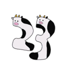 かわいい数字（個別スタンプ：23）