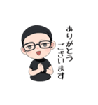 働く男T3スタンプ（個別スタンプ：6）