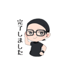 働く男T3スタンプ（個別スタンプ：15）