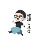 働く男T3スタンプ（個別スタンプ：23）