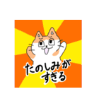 半目ねこ（個別スタンプ：19）