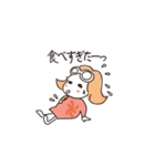 ハワイが大好きな愛美 冬バージョン（個別スタンプ：19）