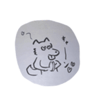此程の犬学生（個別スタンプ：17）