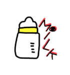 赤ちゃんスタンプ。【育児メモ】（個別スタンプ：13）