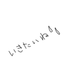 ななめ文字（個別スタンプ：6）