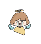 女の子(天使ちゃん②)（個別スタンプ：5）