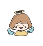 女の子(天使ちゃん②)（個別スタンプ：7）