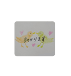 手描きで伝える挨拶（個別スタンプ：12）