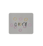 手描きで伝える挨拶（個別スタンプ：17）