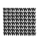 雑手書き筆文字 オンラインゲーマー用（個別スタンプ：9）
