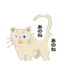 にゃん吉のイラストスタンプ（個別スタンプ：1）