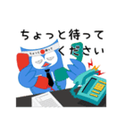 iTalkuTalk:ちょっと待ってください（個別スタンプ：2）
