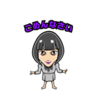 お菓子のオマケのシール風スタンプ（個別スタンプ：9）