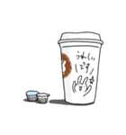 動く ひとことコーヒー（個別スタンプ：5）