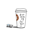 動く ひとことコーヒー（個別スタンプ：9）