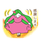 Happyクリスチャンガール☆カラフルDAYS（個別スタンプ：5）