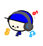 青の男の子（個別スタンプ：5）