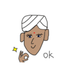 インド人。アニクさん。（個別スタンプ：2）
