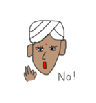 インド人。アニクさん。（個別スタンプ：3）