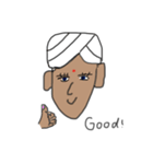 インド人。アニクさん。（個別スタンプ：4）