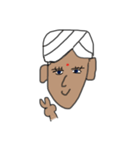 インド人。アニクさん。（個別スタンプ：5）