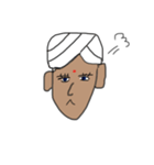 インド人。アニクさん。（個別スタンプ：8）