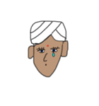 インド人。アニクさん。（個別スタンプ：9）